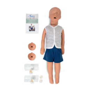 Manequim de RCP Kyle de 3 anos com bolsa de transporte – leve [SKU: 100-2951]