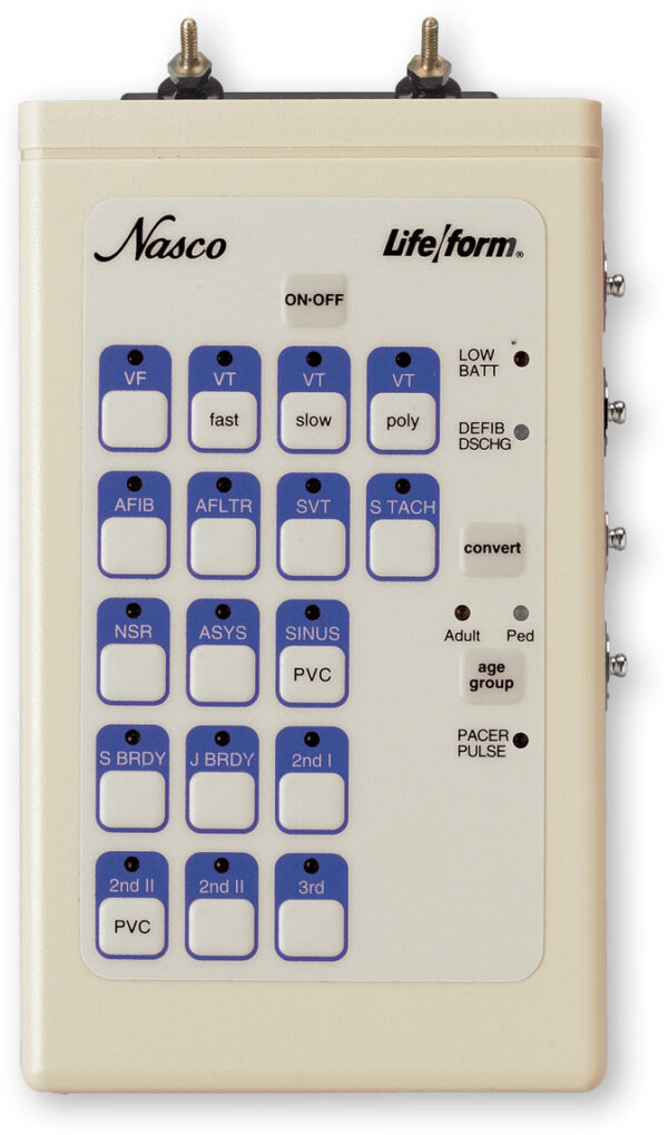 Simulador de ECG interativo [SKU: 101-102]