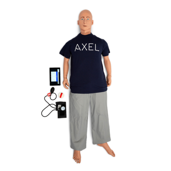 Simulador de paciente AXEL – Tom de pele médio [SKU: 101-7210M]