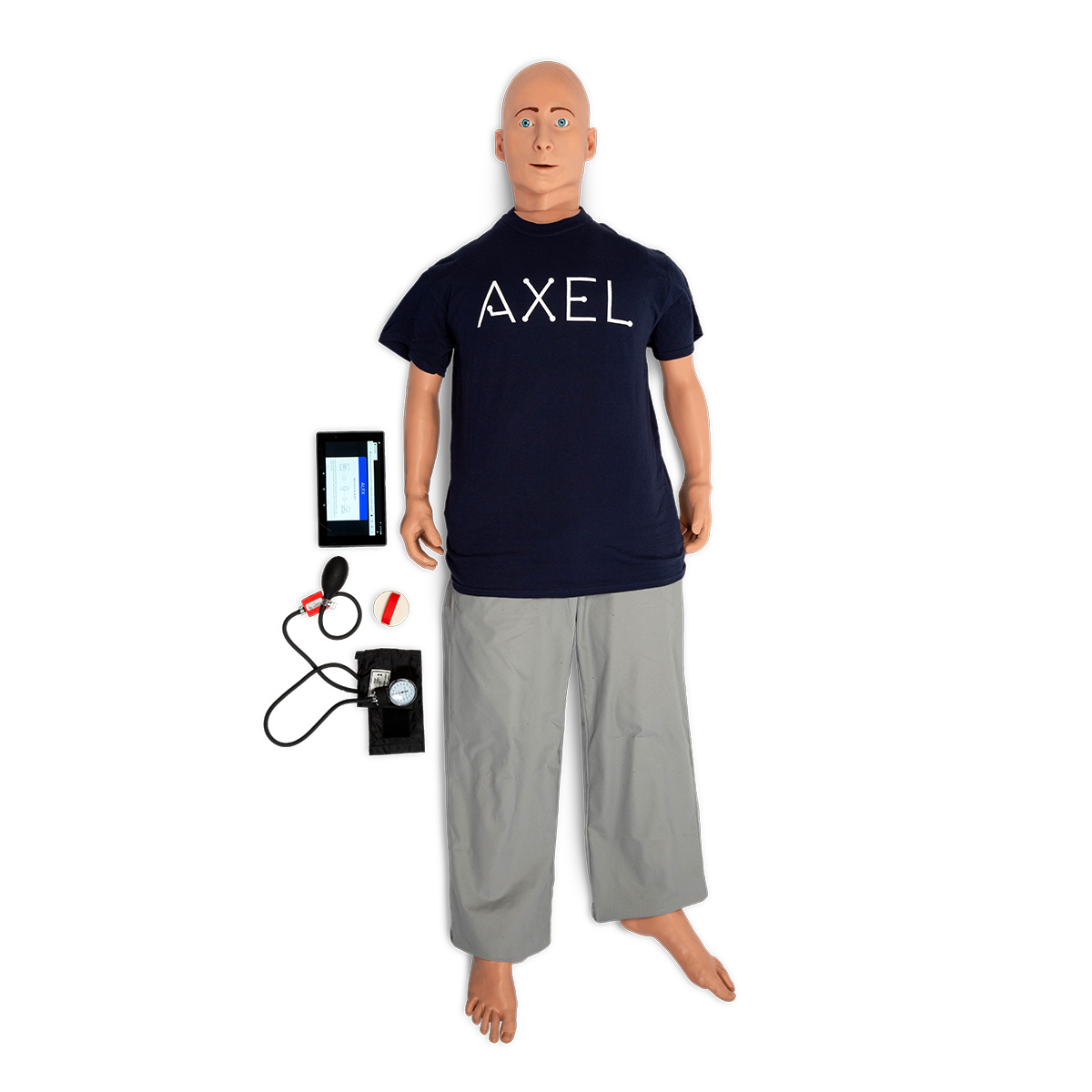 Simulador de paciente AXEL - Tom de pele médio [SKU: 101-7210M]
