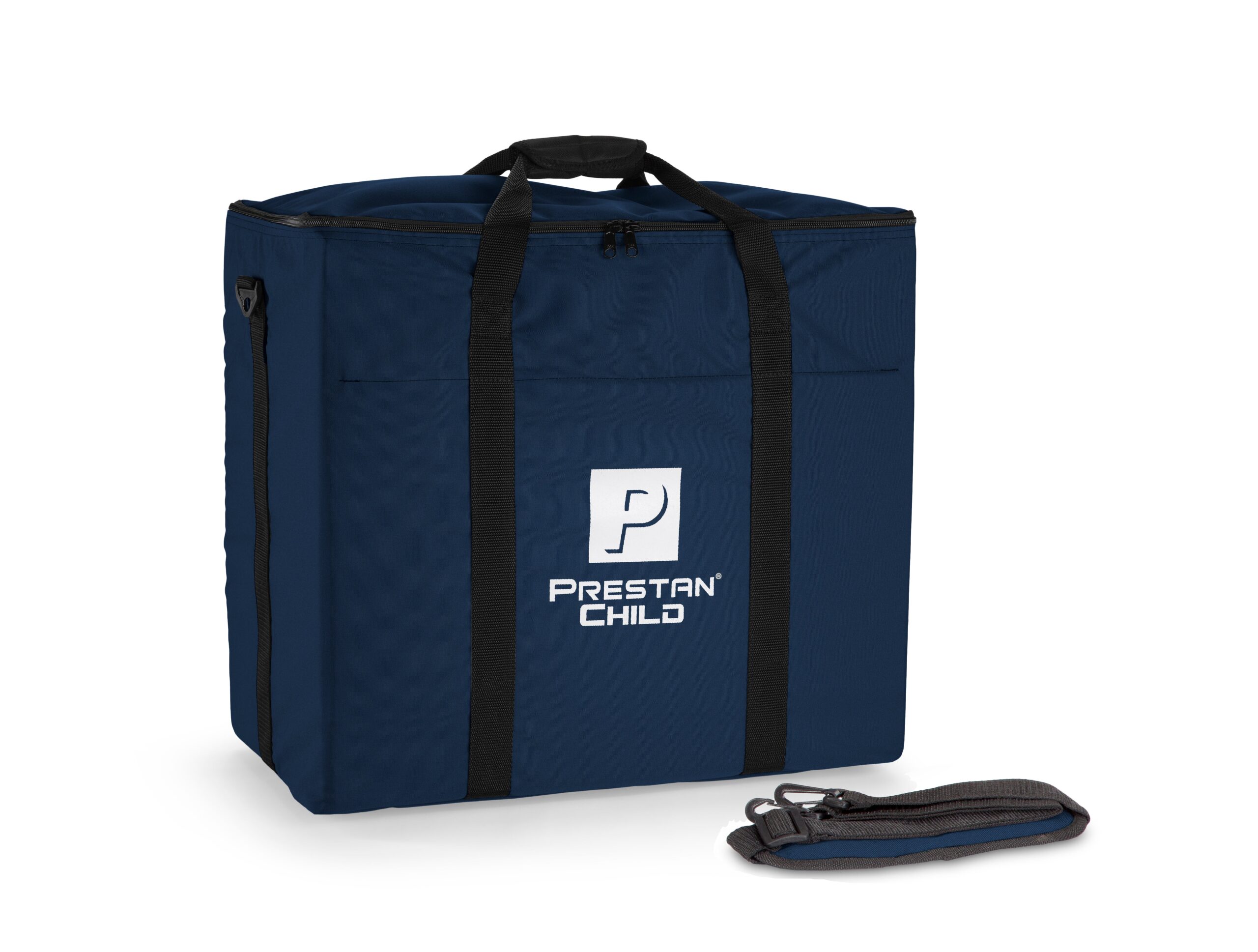 Bolsa de Transporte Azul para Mannequin Infantil Profissional Prestan, Pacote com 4 [SKU: PR00137]