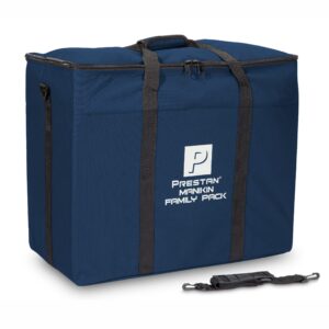 Bolsa de Transporte Azul para Pacote Familiar de Manequim de RCP  Profissional Prestan [SKU: PR00140]