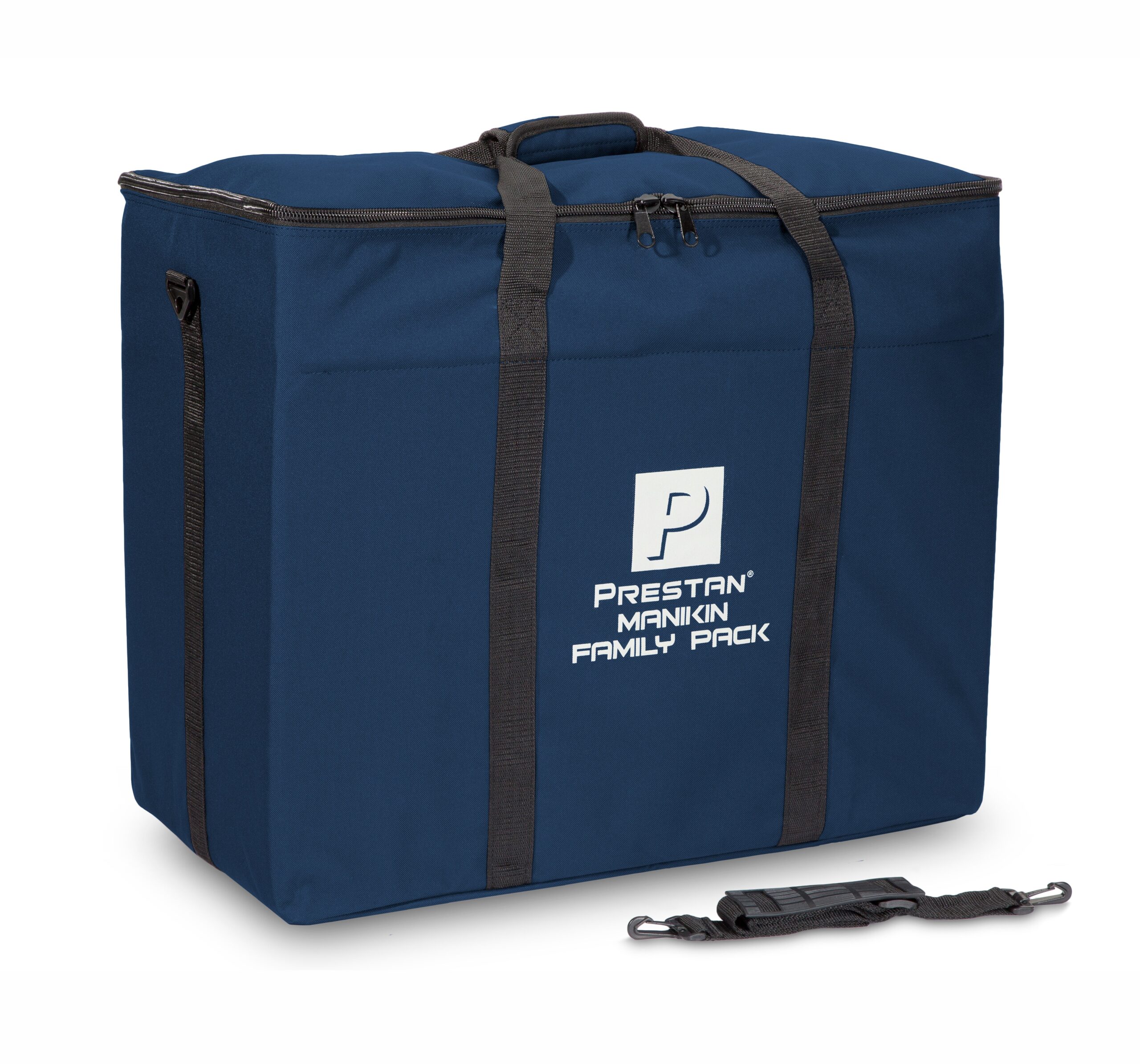Bolsa de Transporte Azul para Pacote Familiar de Manequim de RCP  Profissional Prestan [SKU: PR00140]