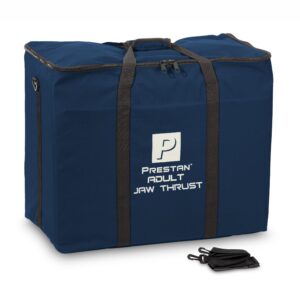 Bolsa de Transporte Azul para Mannequin Adulto com Empurrão de Mandíbula Prestan Profissional, 4-Pacote [SKU: PR00145]