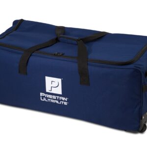 Bolsa de Transporte Azul Deluxe com Rodas e Alça Retrátil [SKU: PR00146]