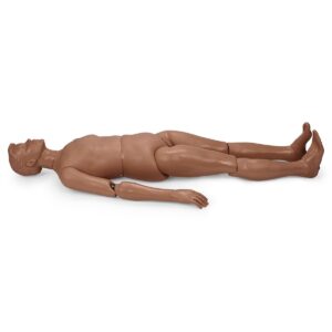 Manequim ponderado Simulaids® para atendimento ao paciente – escuro [SKU: 150-1370B]