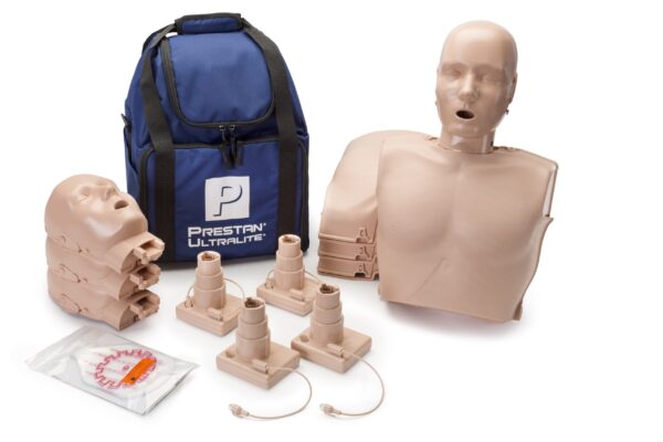 Manequim de RCP  Prestan Ultralite com Feedback de RCP, 4-Pacote (Pele Média) [SKU: PR00043M]