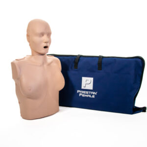 Manequim de RCP  Profissional Adulto Feminino Prestan com Feedback de RCP (Pele Média) [SKU: PR00026M]
