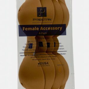Acessório Feminino Prestan, Pele Escura, Pacote com 4 [SKU: PR00049D]