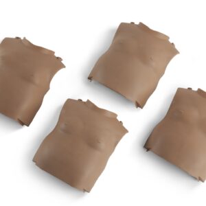 Prestan Professional Infant Manikin Torso Skin, 4-Pack (Pele Escura) [SKU: PR00119D]