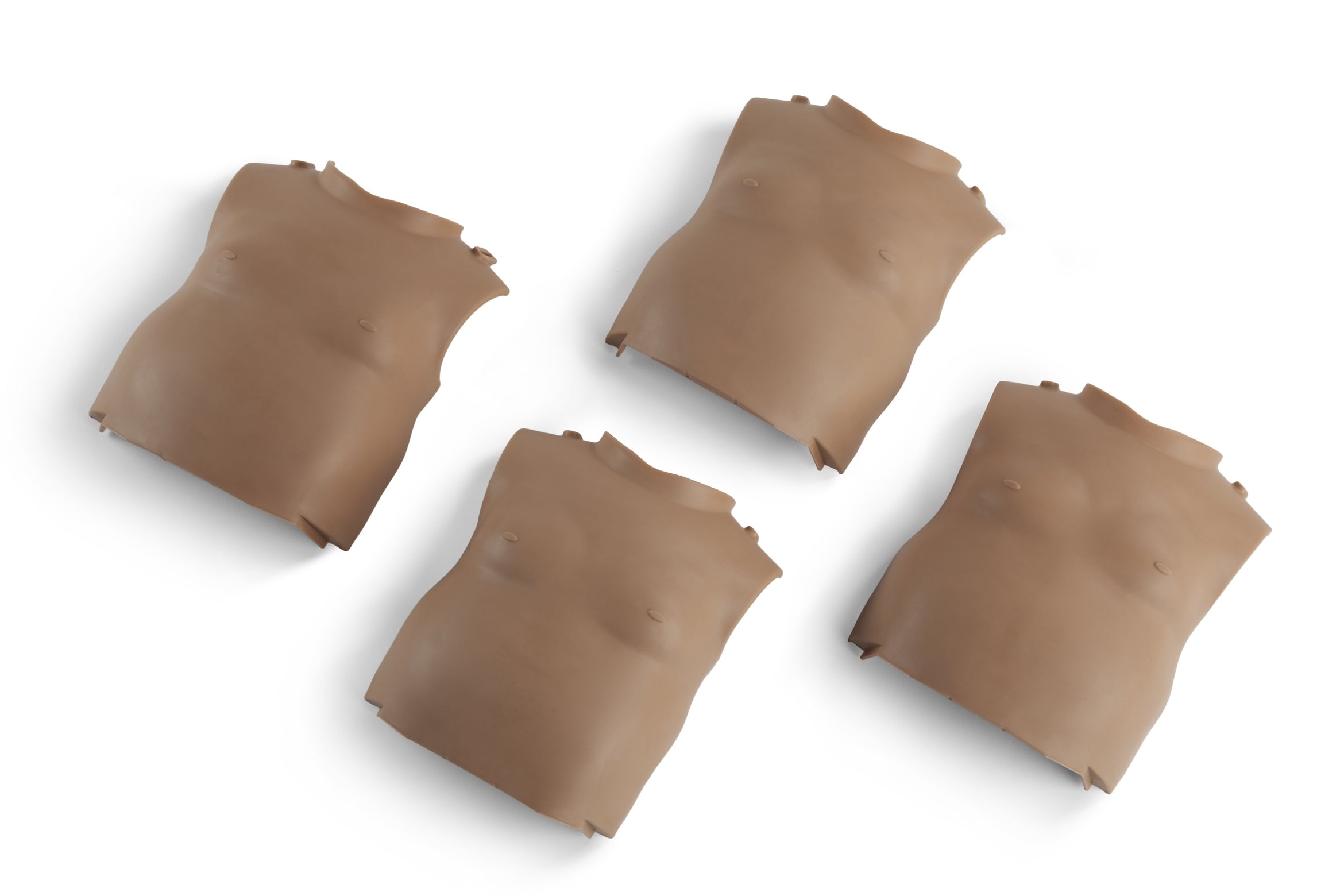 Prestan Professional Infant Manikin Torso Skin, 4-Pack (Pele Escura) [SKU: PR00119D]