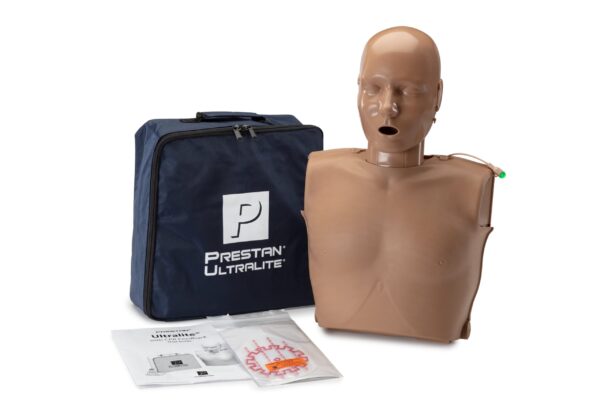 Manequim de RCP  Prestan Ultralite com Feedback de RCP, Único (Pele Escura) [SKU: PR00040D]