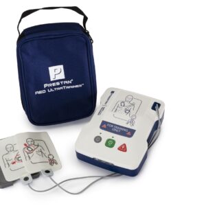 Prestan AED UltraTrainer com idiomas em inglês/francês [SKU: PR00051]