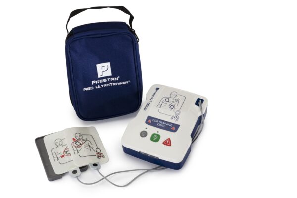 Prestan AED UltraTrainer com idiomas em inglês/francês [SKU: PR00051]