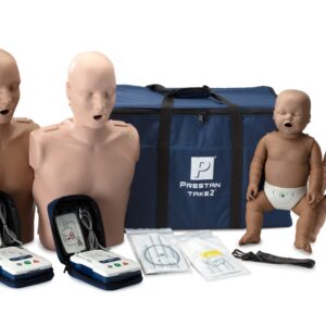 Kit Prestan TAKE2 com Feedback de RCP (Pele Escura) – Inglês/Francês [SKU: PR00069D]