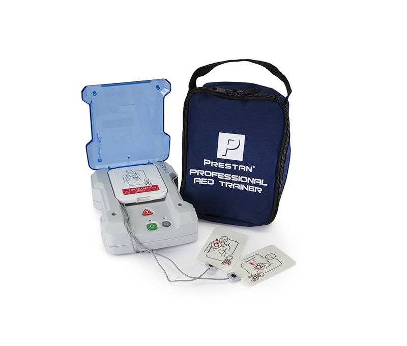 Treinador AED Profissional Prestan PLUS com Controle Remoto, Pacote com 4 [SKU: PR00055]
