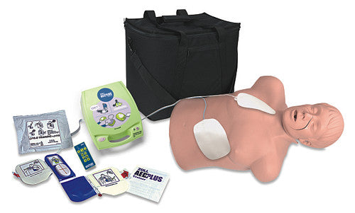 Pacote de treinamento Zoll AED com manequim Brad CPR [SKU: 100-2830]