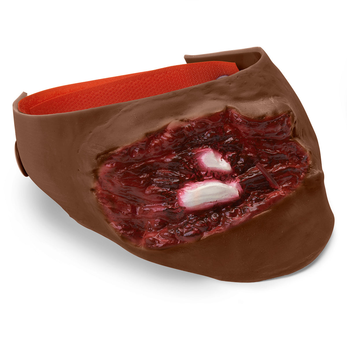 Pé esmagado, escuro