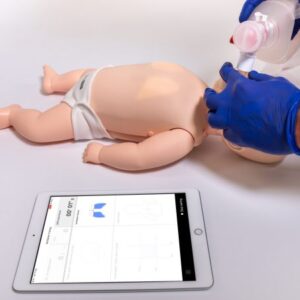 Brayden-Pro-Baby-with-BVM-showing-ventilation-scaled-600x450 BEBÊ BRAYDEN PROFISSIONAL