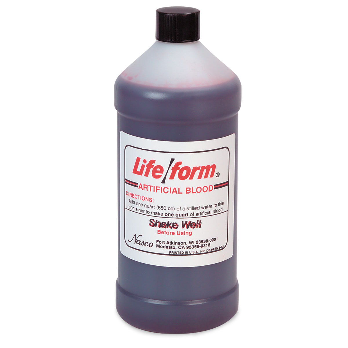 Life/form® Sangue Venoso - 1 Quart [SKU: LF00845]