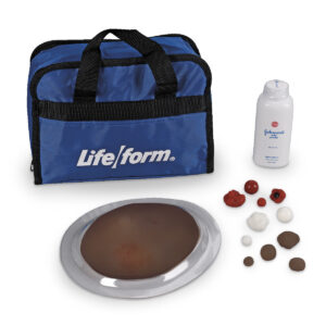 Treinador de exame de mama única Life/form® – Dark [SKU: LF00977]