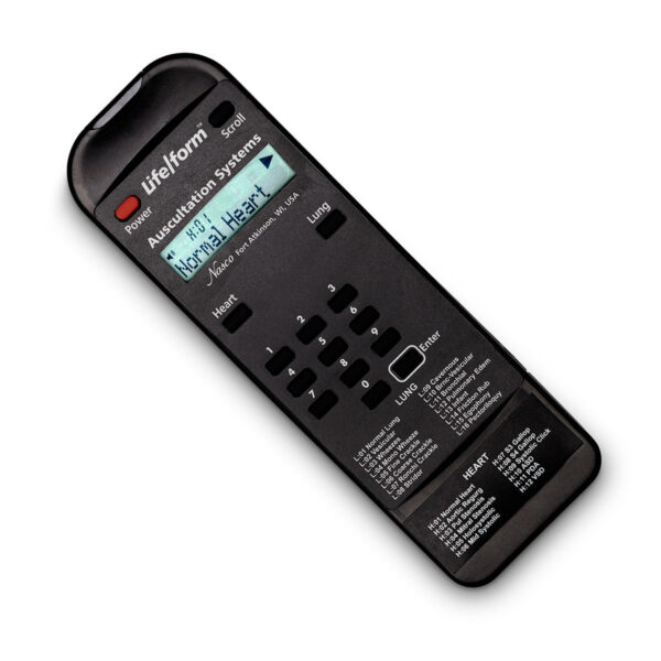 Controle remoto adicional para o instrutor de auscultação Life/form®