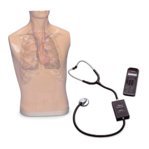 Life/form® Auscultation Trainer e Smartscope e amplificador/sistema de alto-falantes [SKU: LF01172]