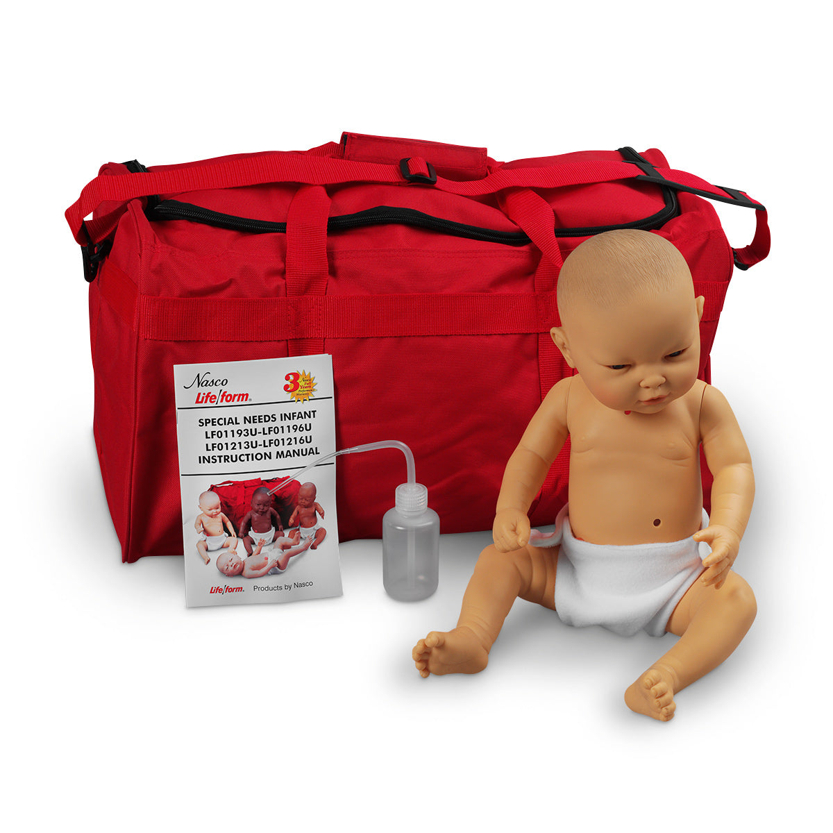Life/form® Bebê com Necessidades Especiais - Asiático Masculino
