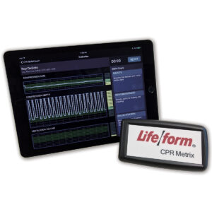 ‘Life/form® Caixa de Controle CPR Metrix e iPad® [SKU: LF03406]’}
