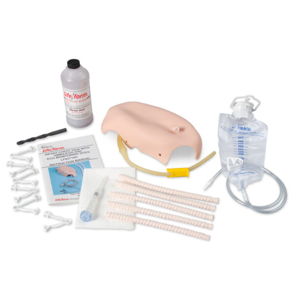 Life/form® Infantil ECG/Canulação Umbilical Pele [SKU: LF03710]