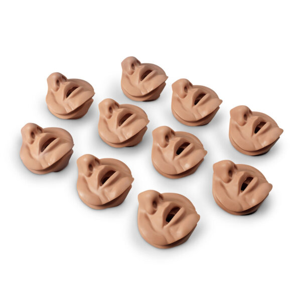 Peças de boca/nariz para manequim de RCP bariátrica Life/form® – leve