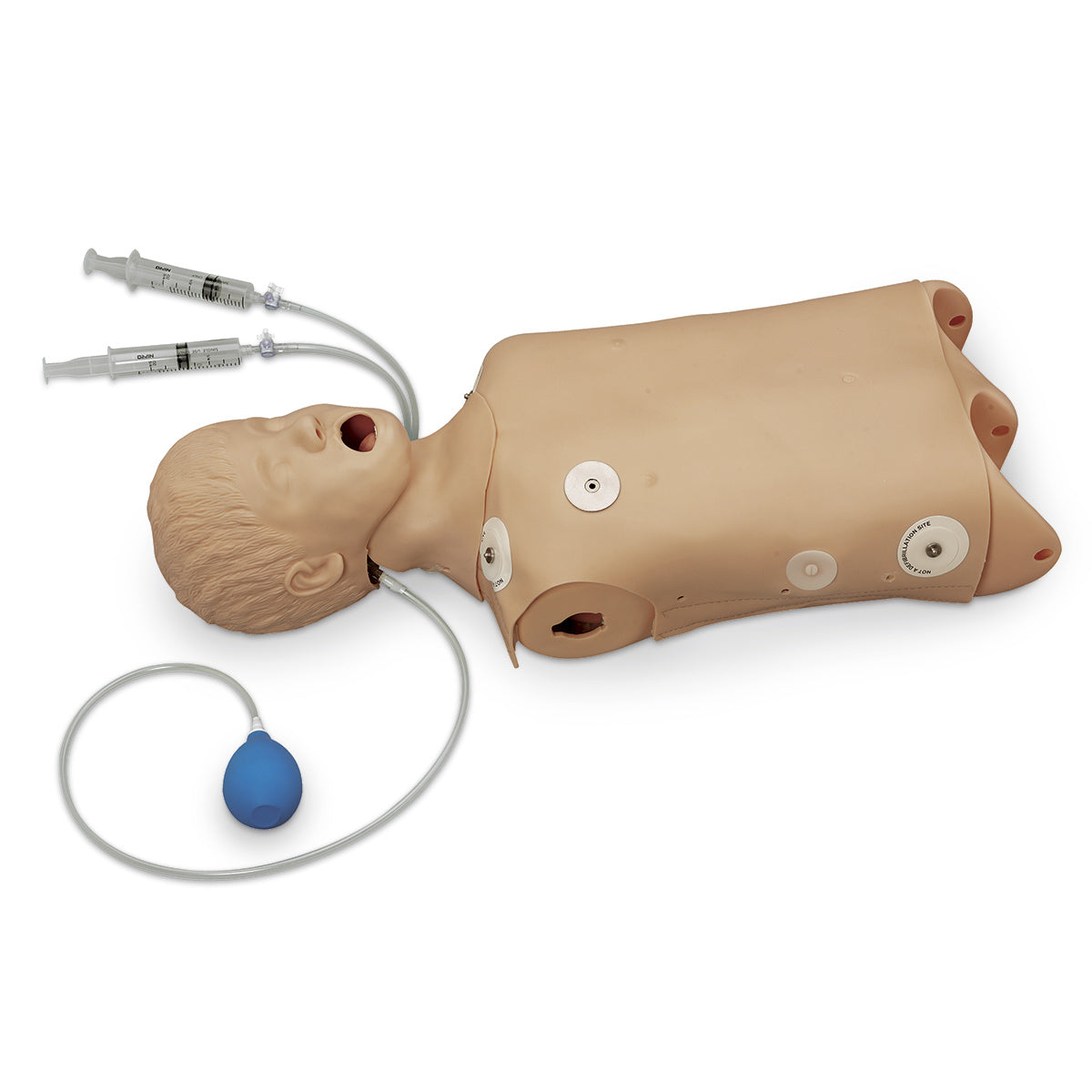 Life/form® Advanced Child CPR/Torso de gerenciamento de vias aéreas com recursos de desfibrilação [SKU: LF03763]