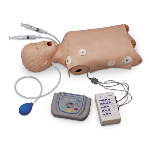 Life/form® Torso de gerenciamento avançado de vias aéreas infantis com desfibrilação, ECG e DEA [SKU: LF03764]