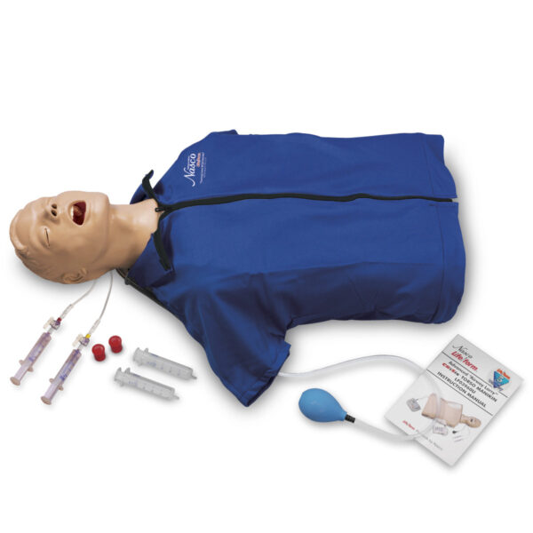 Torso Life/form® Advanced “Airway Larry” com recursos de desfibrilação [SKU: LF03960]