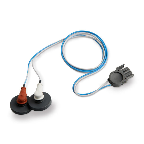 Pacote de almofada de desfibrilação e adaptador de paciente – Cabos de treinamento de controle físico com adaptadores para LifePak