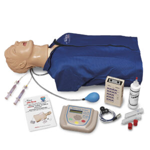 Torso Life/form® Advanced “Airway Larry” com recursos de desfibrilação, simulação de ECG e treinamento de DEA [SKU: LF03969]