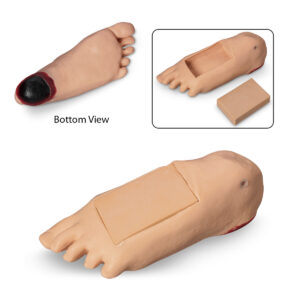 Life/form® GERi e KERi Opcional Edema Pé com Lesão Profunda do Tecido – Leve