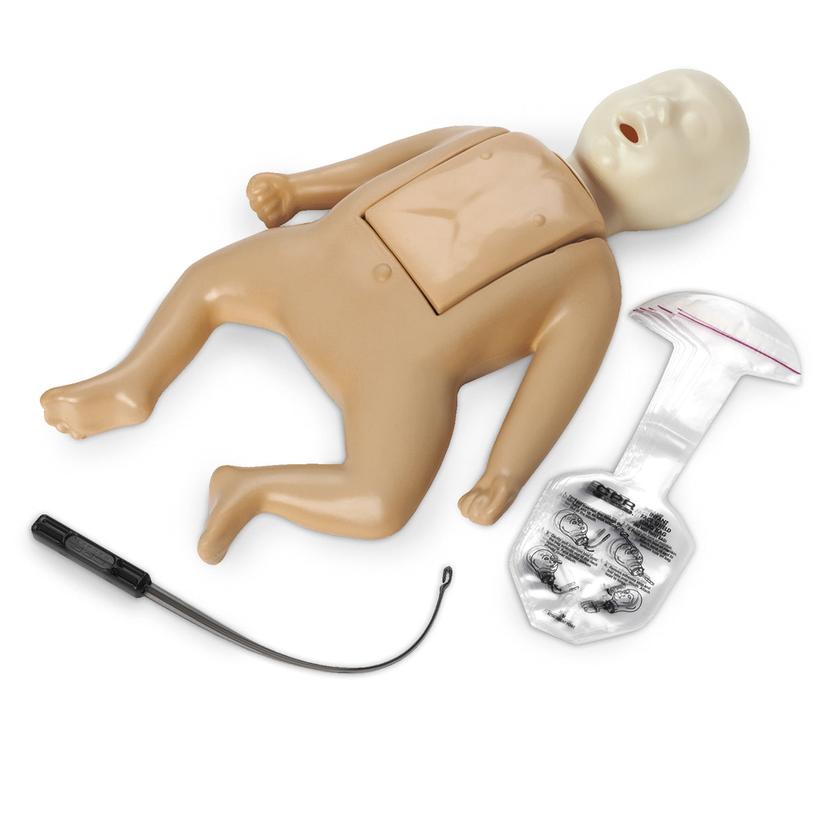 Manequim infantil CPR Prompt® TMAN 2T torso bronzeado [SKU: LF06012]
