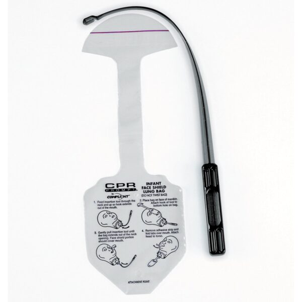 Protetor facial/bolsas pulmonares – infantil, pacote. de 10