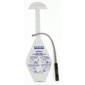 Protetor Facial/Bolsas de Pulmão CPR Prompt®, Adulto/Criança, Pacote com 100 [SKU: LF06208]