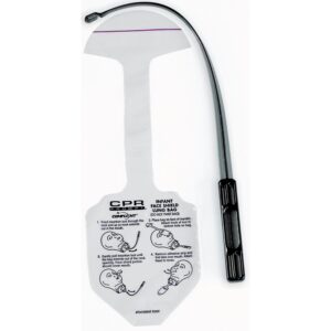 Protetor facial/bolsas pulmonares – infantil, pacote. de 100