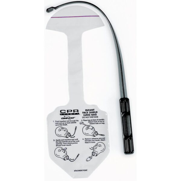 Protetor facial/bolsas pulmonares – infantil, pacote. de 100