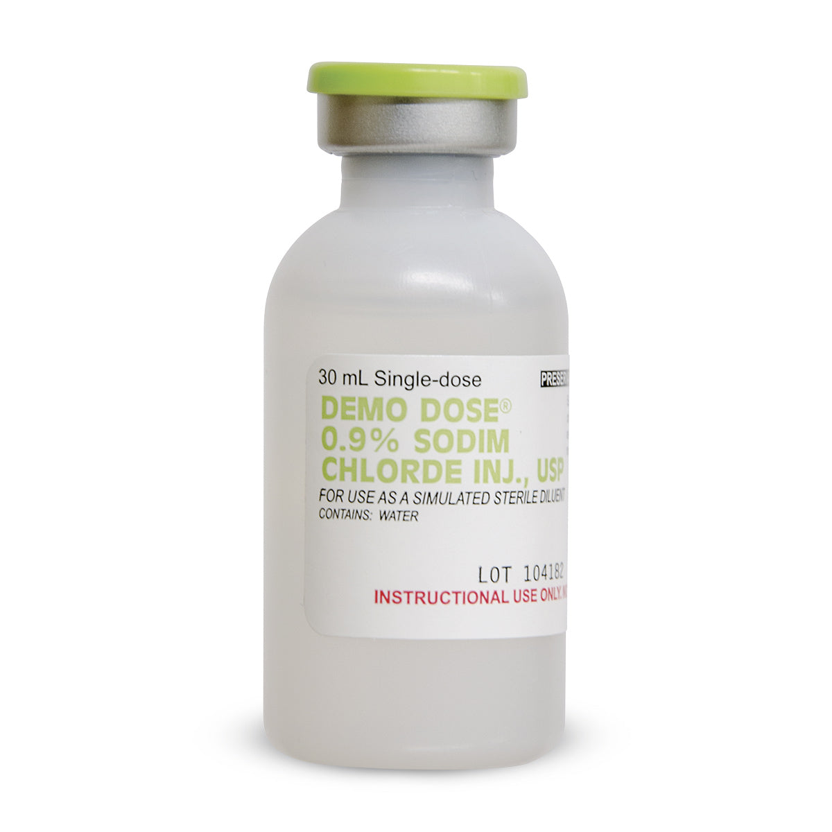 Demo Dose® Injeção de Cloro Sodim 0,9% - 30 ml [SKU: PN01041]