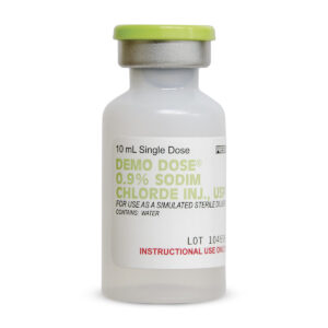 Demo Dose® Injeção de cloreto de sodim 0,9% - 10 ml [SKU: PN01042]