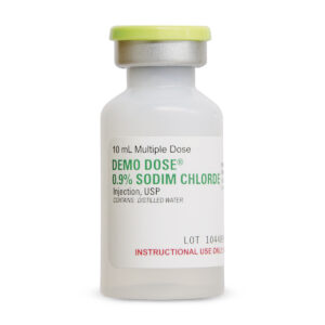 Demo Dose® Bacteriostático para injeção de cloreto de sodim 0,9% – 10 ml [SKU: PN01046]