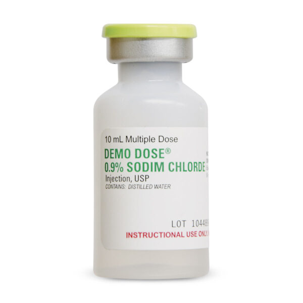 Demo Dose® Bacteriostático para injeção de cloreto de sodim 0,9% – 10 ml [SKU: PN01046]