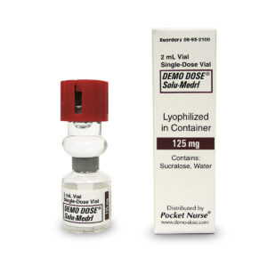 Demo Dose® Solu-Medrl – 2 ml/125 mg [SKU: PN01086]