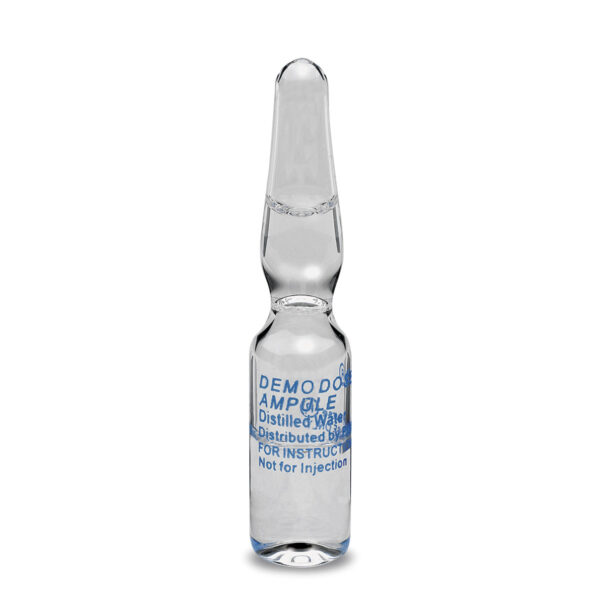Ampola Transparente Demo Dose® – 1 ml [SKU: PN01097]
