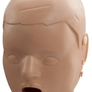 Cabeça de Manequim Infantil Profissional Prestan, (Pele Escura) [SKU: PR00106D]