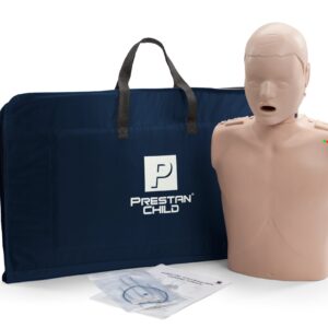 Manequim de RCP  Infantil Profissional Prestan com Feedback de RCP (Pele Média) [SKU: PR00015M]